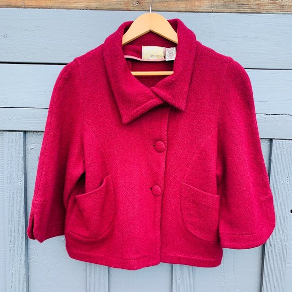 ANTHRO Guinevere Retro Wool Jacket